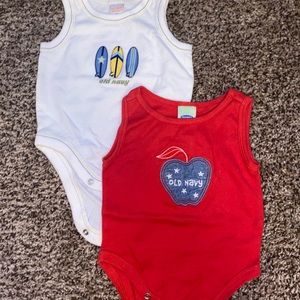 old navy tank set